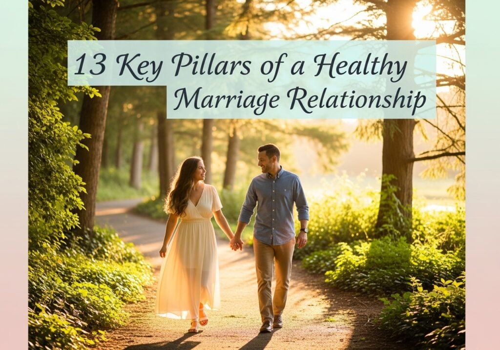 13 Key Pillars of a Healthy Marriage Relationship