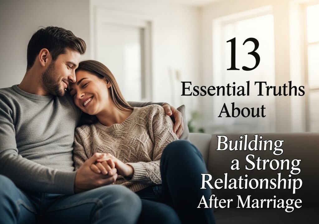 13 Essential Truths About Building a Strong Relationship After Marriage